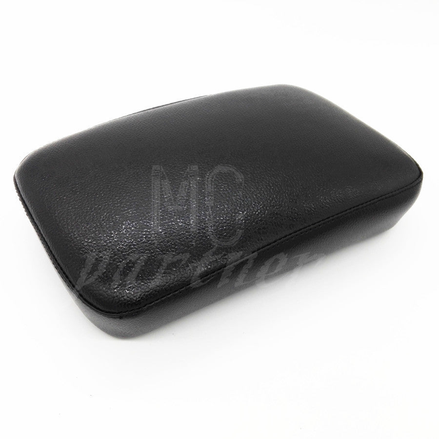 Rear Pillion Passenger Pad for Seat 6 Suction Cup for Harley Bobber Chopper Custom Q