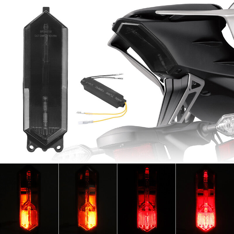 Integrated LED Tail Light Brake Turn Signals For 2015-2023 for YAMAHA YZF R1 R6 R7