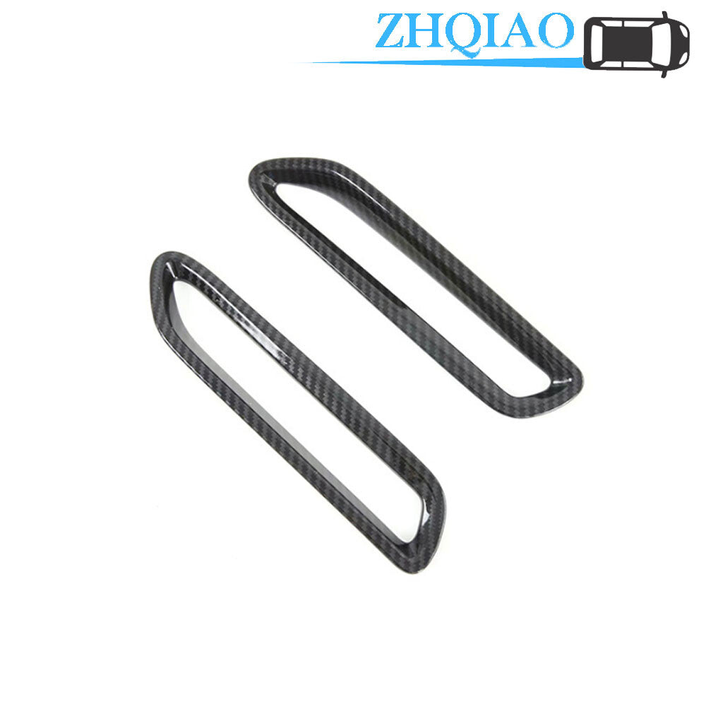2PCS Chrome Rear Fog Light Lamp Decorate Cover Trim Fits for Toyota for Sienna 2011-2020