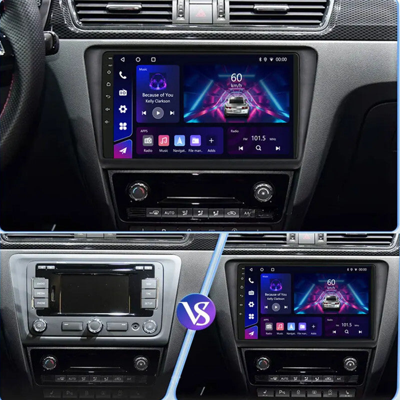 Android Radio for Skoda Rapid stereo Multimedia Player Carplay Auto GPS Navigati