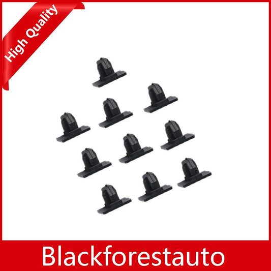 Set of 10 For 05-10 for Chrysler 300 for Dodge for Charger Magnum Rocker Molding Clips Black