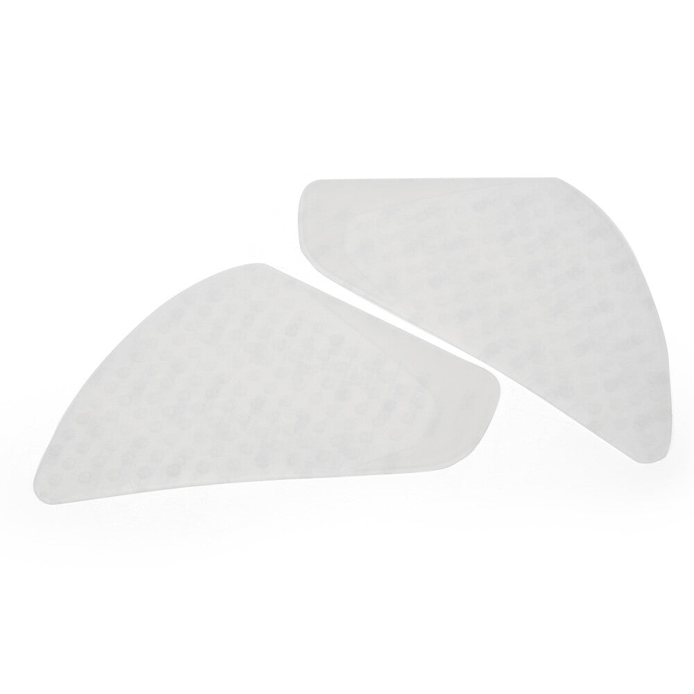 for Honda CB1300 06-15 Gas Knee Grip Protector White 2x Tank Traction Pads Q