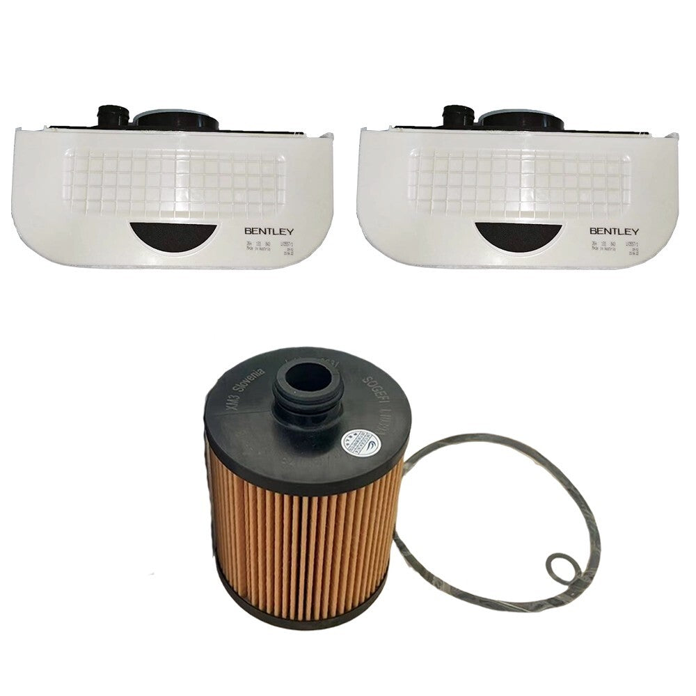 Air filter and oil filter kit for Bentley for Bentayga 36A133843 07P115562b