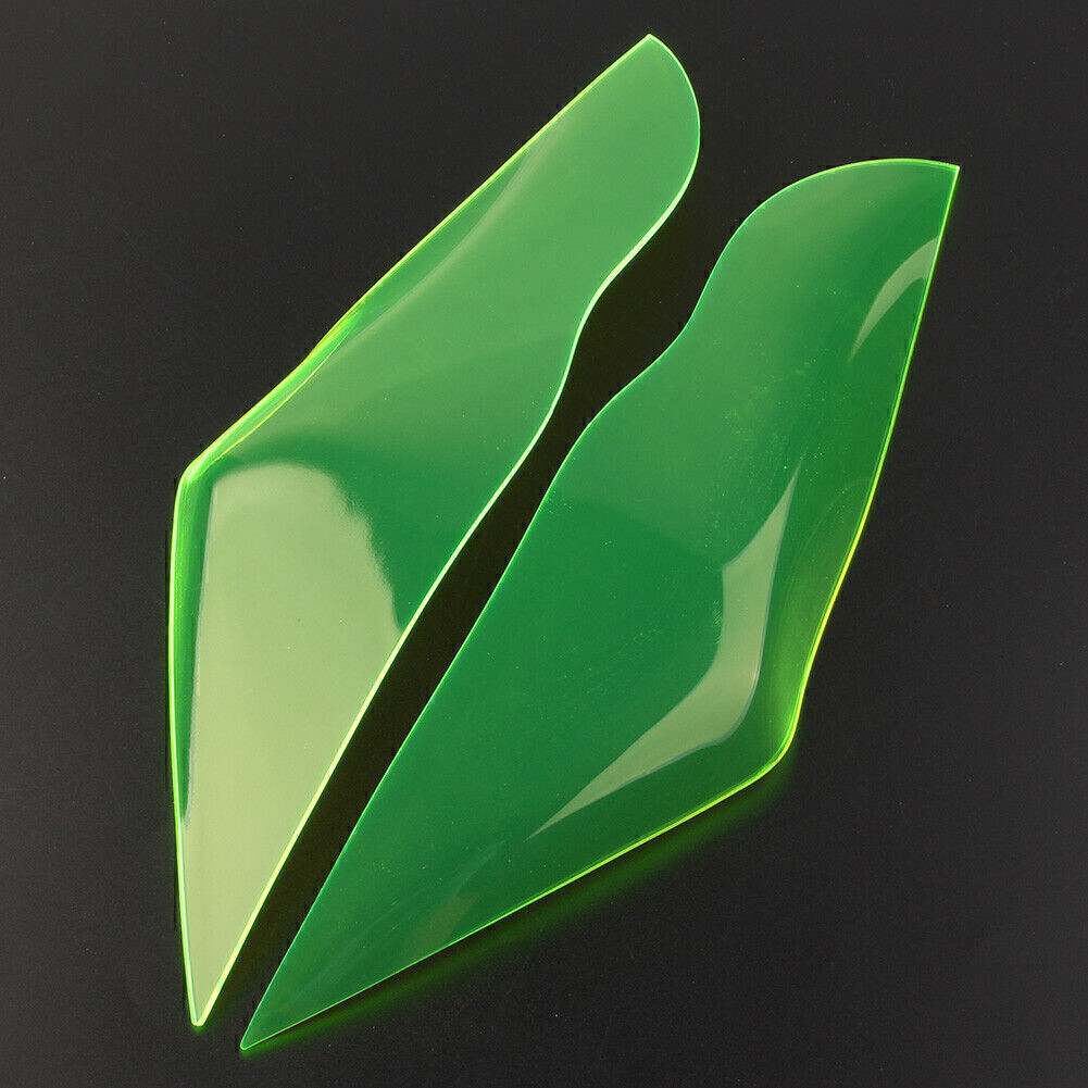 for Kawasaki ZX-10R 2011-15 Green Front Headlight Guard Shield Screen Lens Cover Q