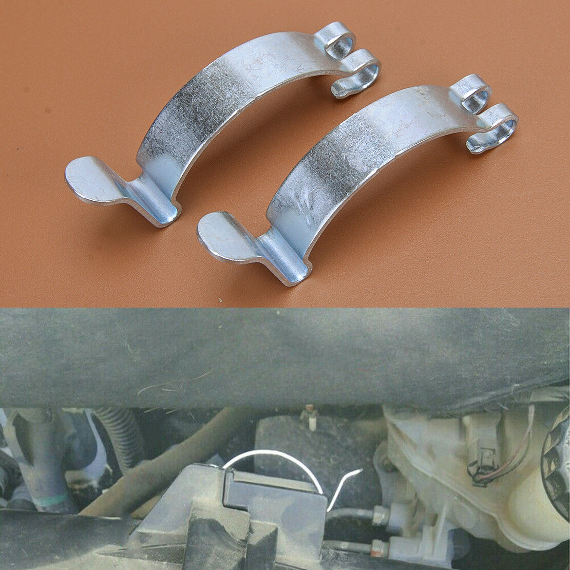 Metal Air Filter Cleaner Housing Box Lid Spring Clip Clamp Fit for Toyota
