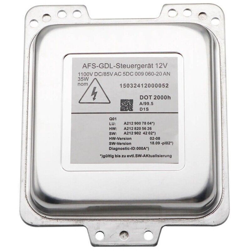 A2118705585 Xenon headlight ballast for W211, E320, E350, E500, and AMG. n