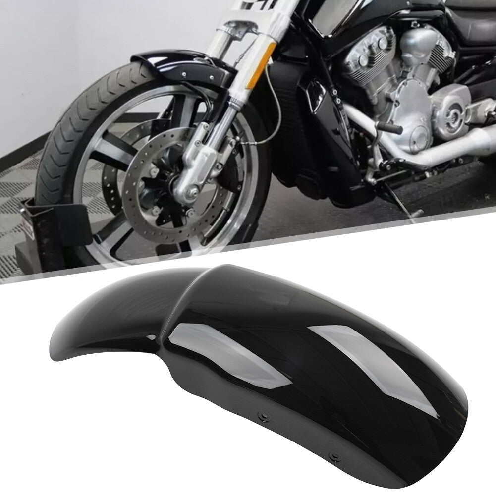 Front Wheel Tire Mudguard Black for Harley VRSCF V-Rod Muscle 2009-2017