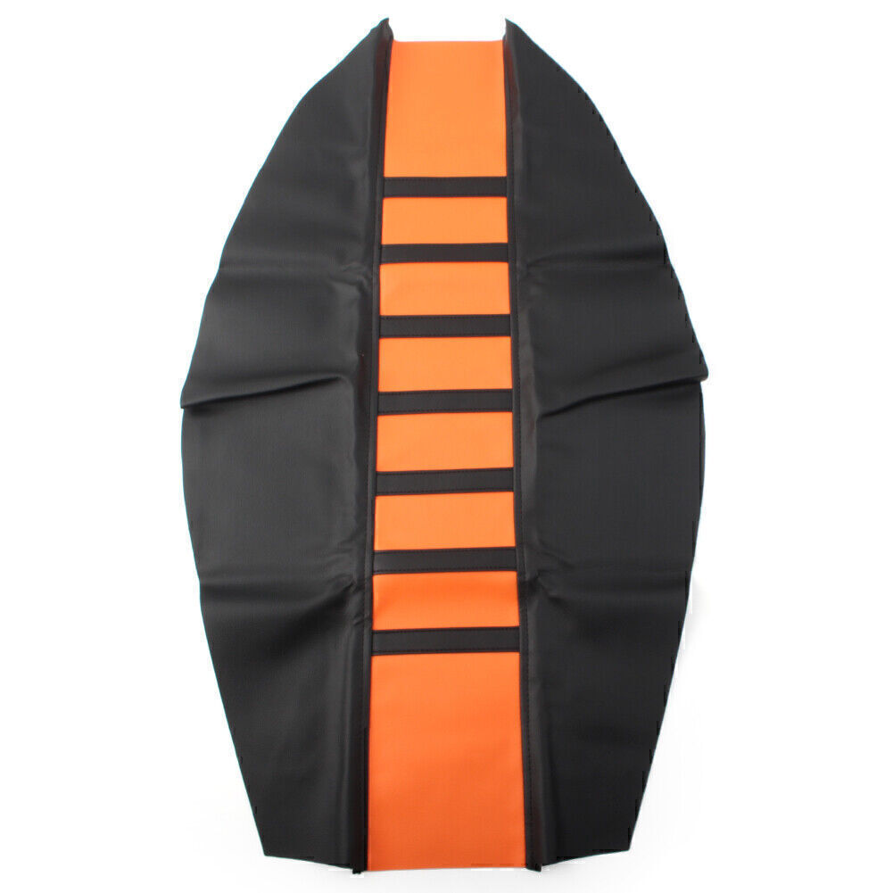 Motorcycle Pro Ribbed Green Gripper Soft for Seat Cover for KX125 KX250 Orange
