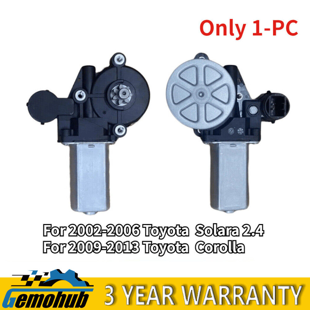 Power Window Lifter Regulator Motor Front Left For 2002-2006 for Toyota Solara 2.4