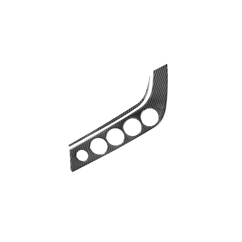 Carbon Fiber Central Control Storage Panel Cover Trim for Acura TL 2004-2008 v