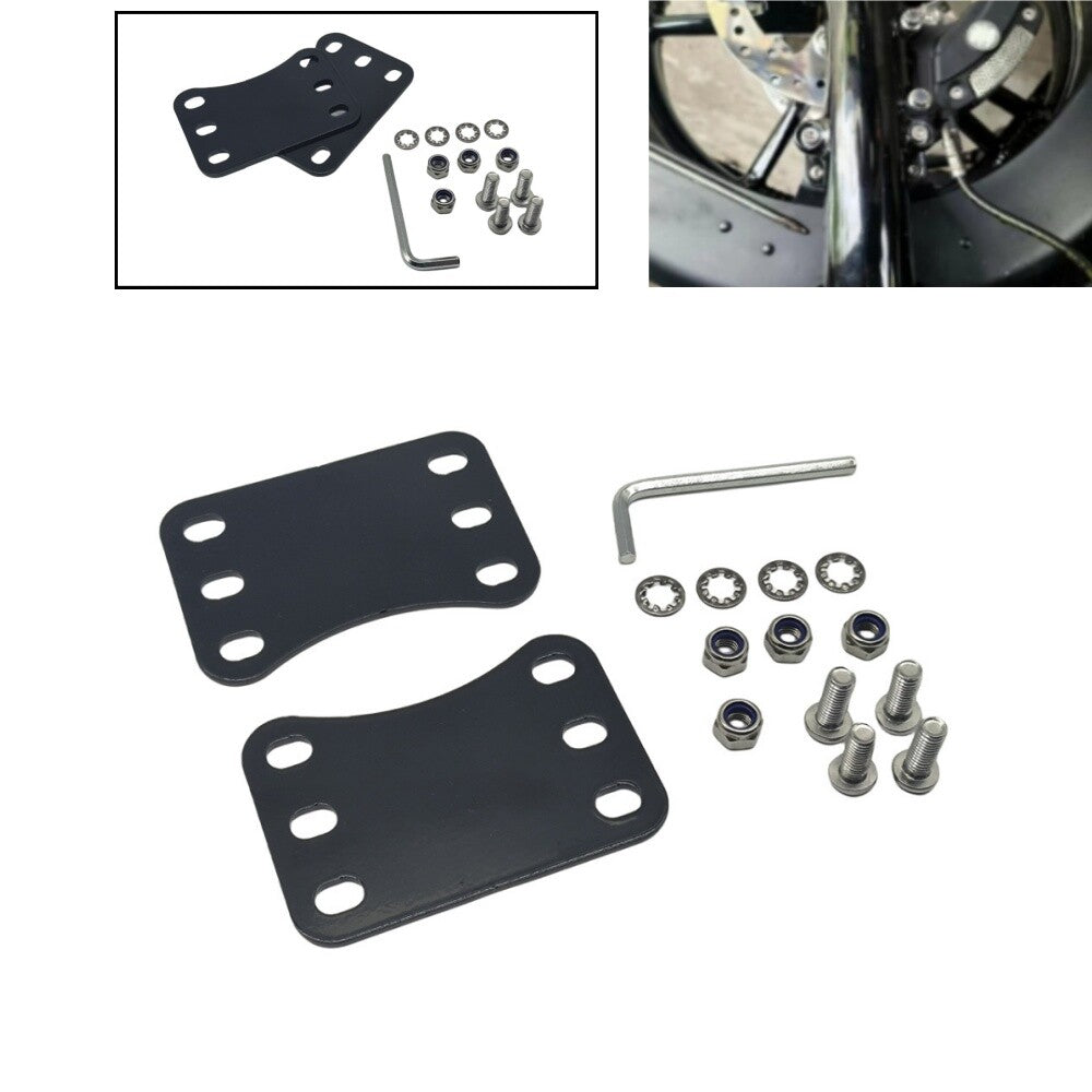 Front Wheel Fender Riser 21 Lift Brackets Adapters Fit For Touring 2014-2021