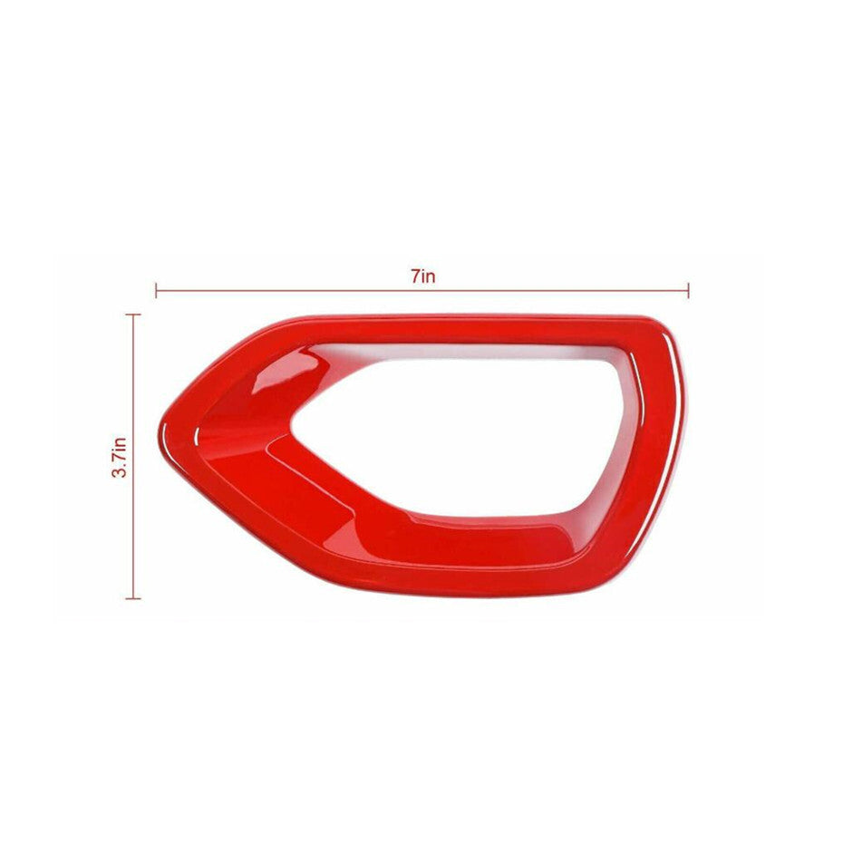 Car Front Bumper Grille Cover Trim for Dodge Charger 2015 - 2023 Accessories Red v