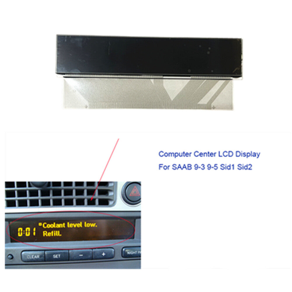 1PCS Car LCD Screen Display Repair for SAAB 9-3 9-5 Sid1 Sid2 LCD Pixel Repair Q