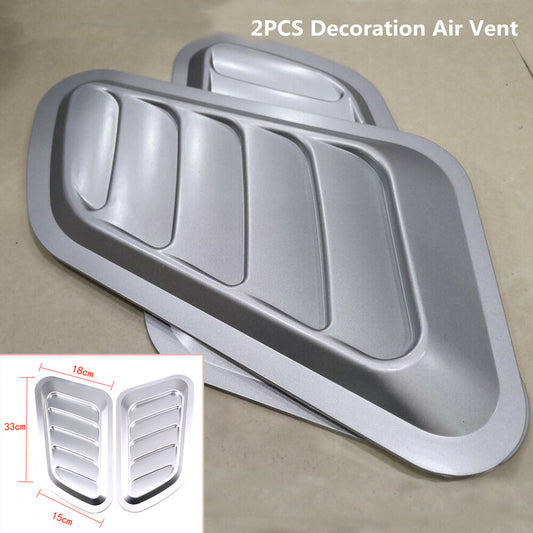 General Motors air intake spoon turbine cap ventilation cover mudguard silver - n