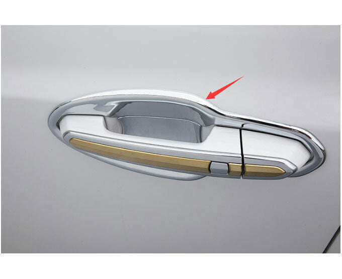 for Cadillac XT5 17-2019 ABS Chrome Exterior Side Door Bowl Moulding Cover Trim