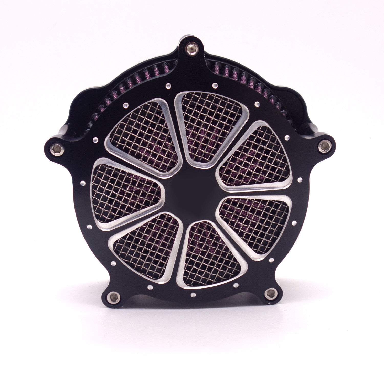 Black CNC Air Cleaner Intake Filter System for Harley Sportster 883 1200XL 04-14 Q