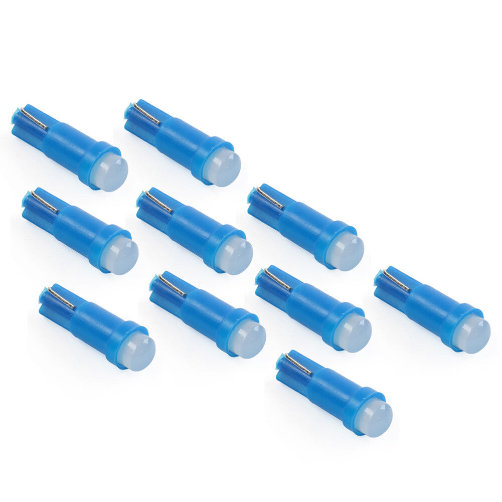 Instrument Bulb Indicator T5 1 SMD Light Dashboard Gauge Wedge Bulbs blue