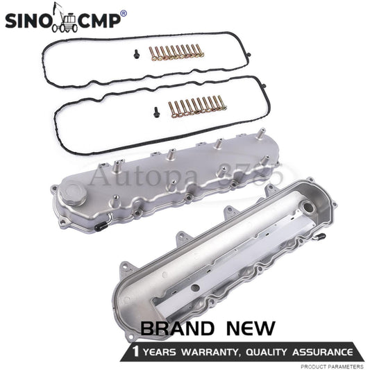 FOR LT GEN V CAST ALUMINUM VALVE COVERS WITH BILLET OIL FILL CAPS  COIL MOUNT