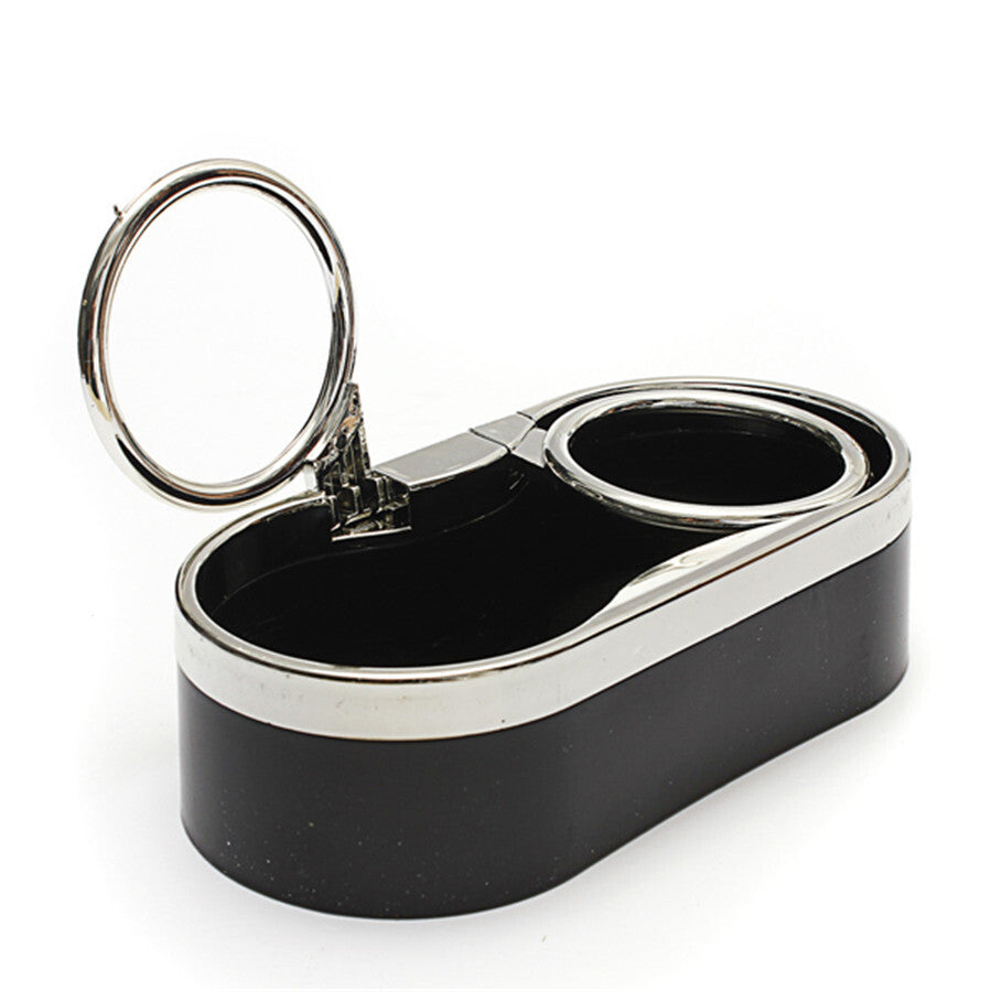 1× Dual Adjustable Folding Drink Cup Holder For Boat Marine Car RV Truck for SUV Van Q