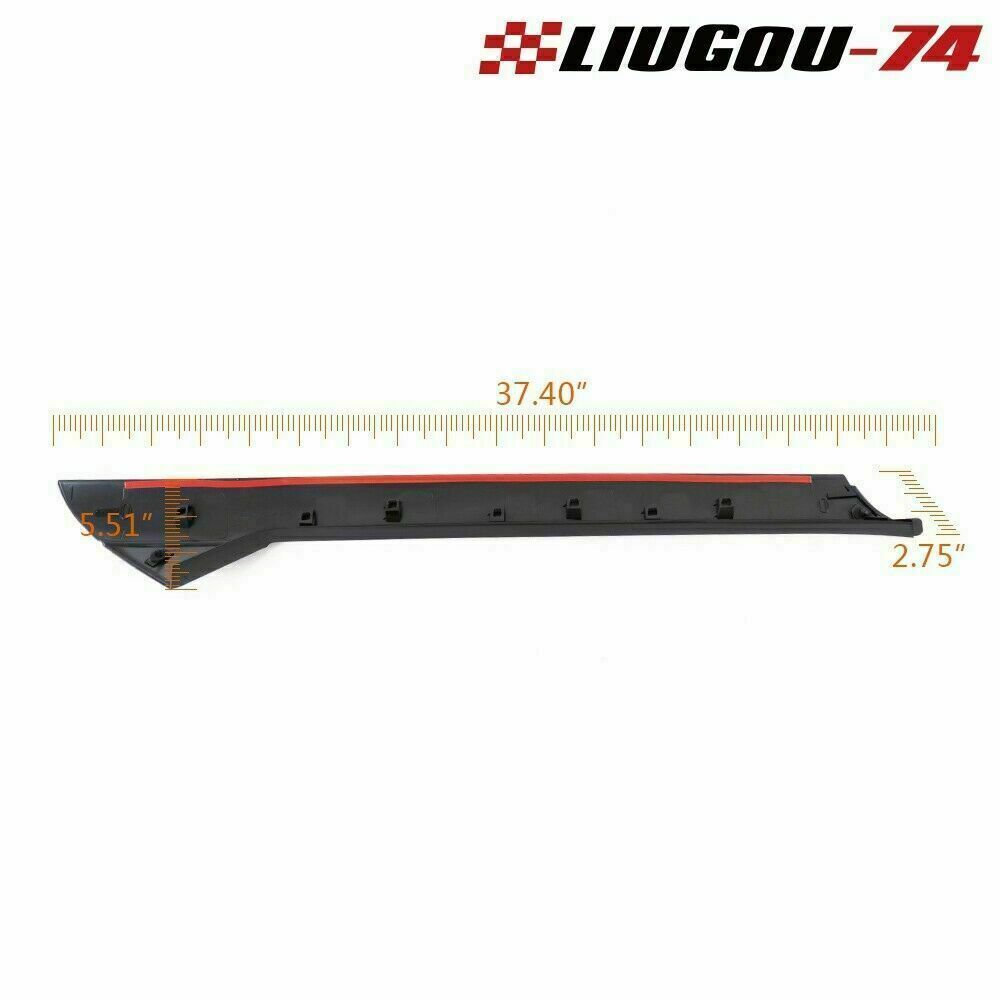 Suitable for 2011-2019  for ford  Explorer windshield exterior pillar molding on the right side