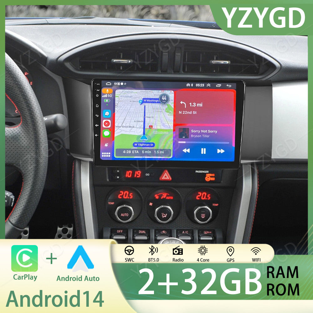 Android Carplay Car Radio GPS for Subaru BRZ for Scion FRS for Toyota 86 GT86 2012-2016