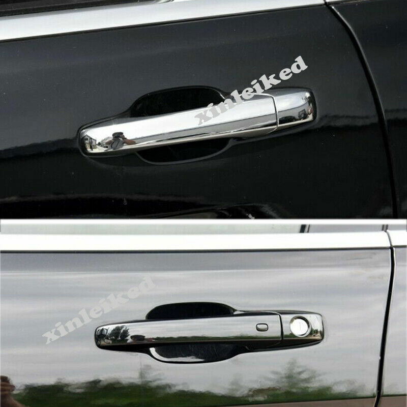 for Jeep Grand Cherokee 2011-2021 Chrome Exterior Door Handle Decor Cover Trim