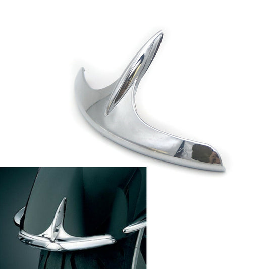 Chrome Front Fender Fairing Tip for Honda GL1800 Goldwing 2001-2017 /F6B 14-17 Q