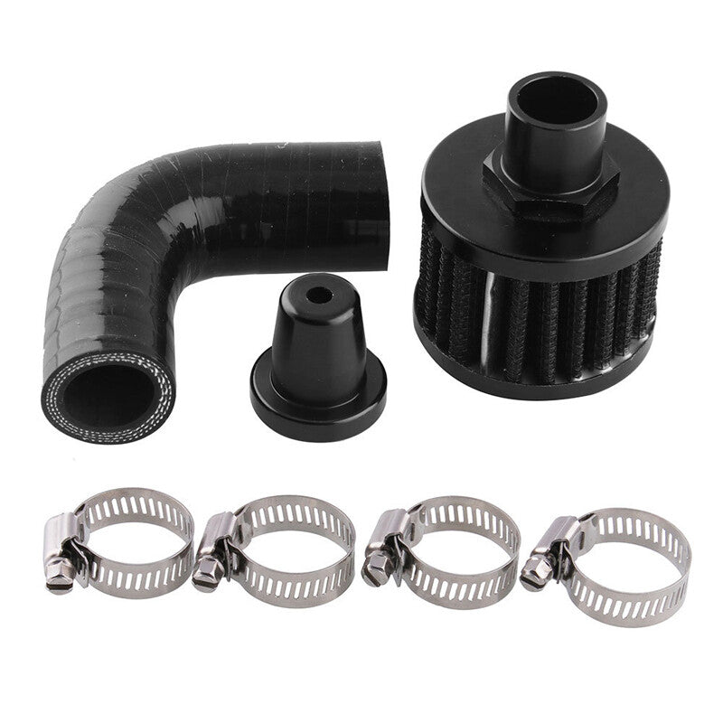 Car, Truck, SUV Cold Intake Filter Sensor Pipe Power Flow Hose System Kit - n