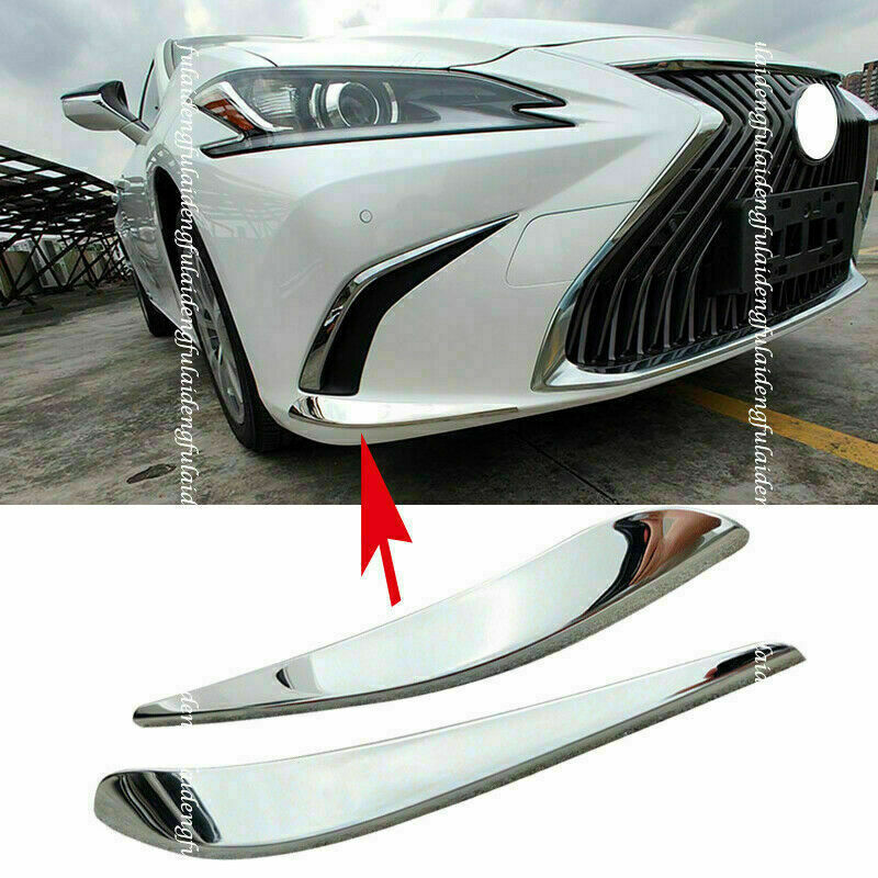 for Lexus ES350/300H 2019-2022 Car Front Bumper Guard Corner Trim Anti-rub Lip