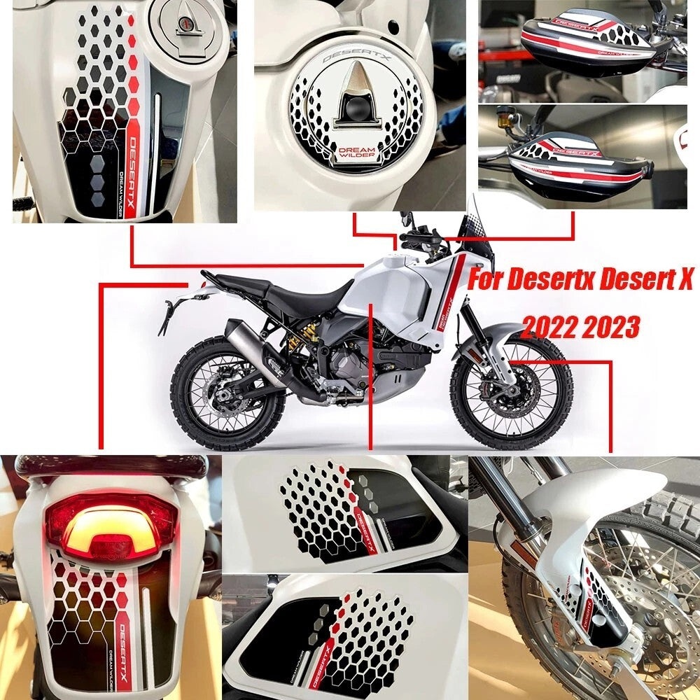 New Graphic kit for DUCATI Desert X Decal Sticker Desert x Whole Car Stickers