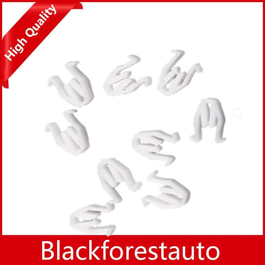 40Pcs Front Grille Moulding Clips White Nylon A21284 Fit For 2005-2009 Equinox
