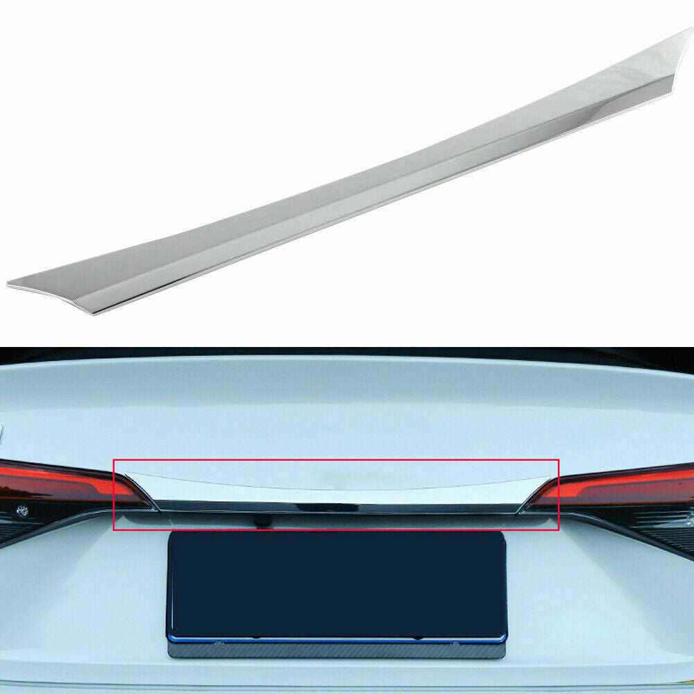 for Honda for Civic Sedan 2022-2023 Chrome Rear Trunk Tailgate Lid Panel Cover ABS