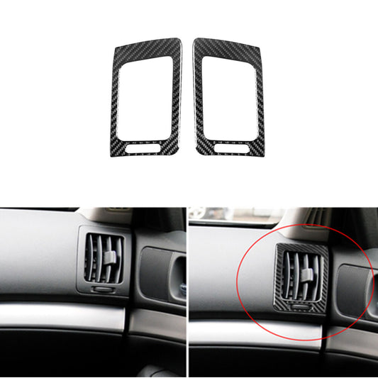 Red Carbon Fiber Interior Below Climate Control Cover Trim for Acura TSX 2009-14 v