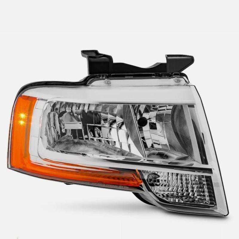 Right Left Side Chrome Headlight For 2015-2017 Expedition 15-17 Headlight n
