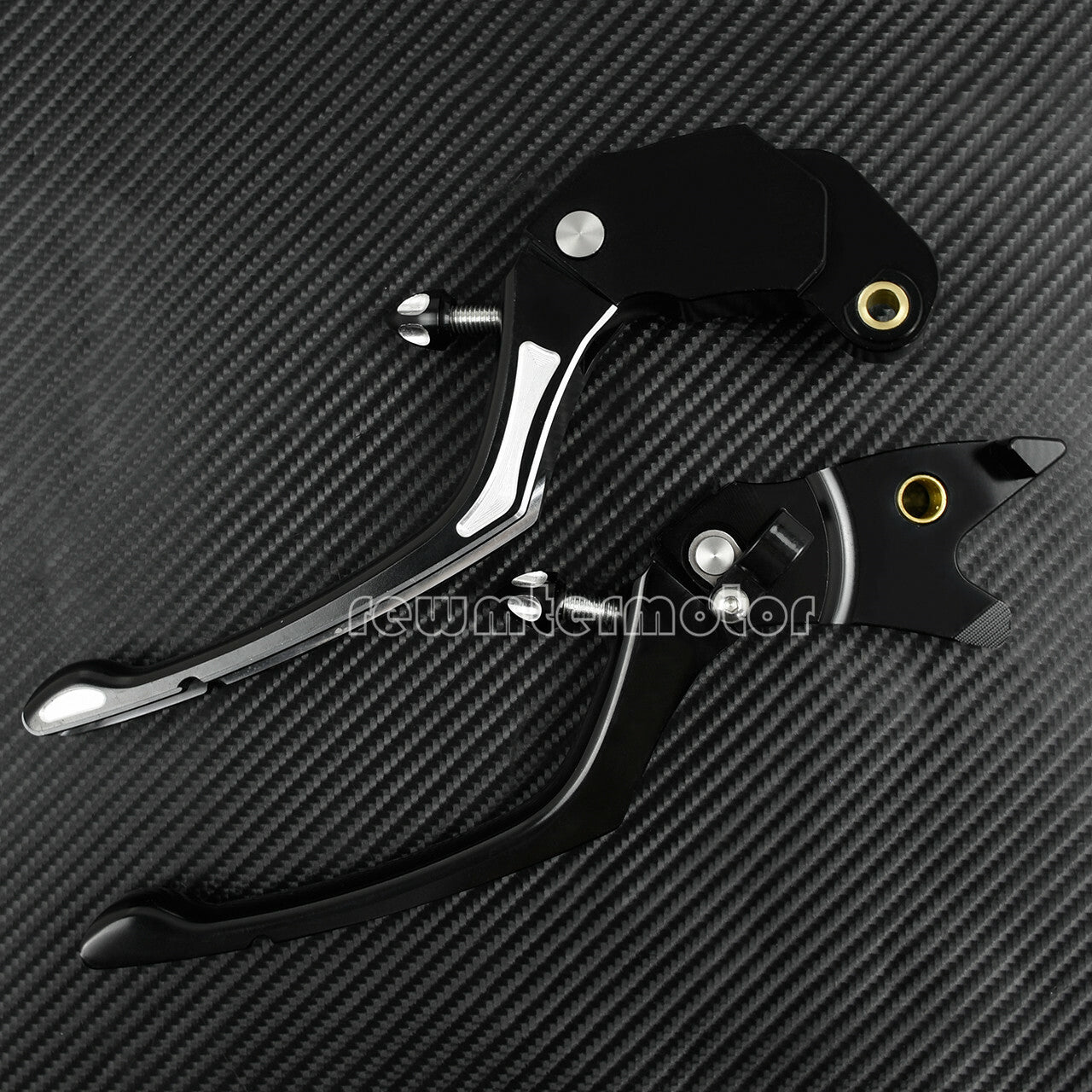 CNC Black & Chrome Brake Clutch Lever Fit For Indian Scout Model 2013-2014 2017 Q