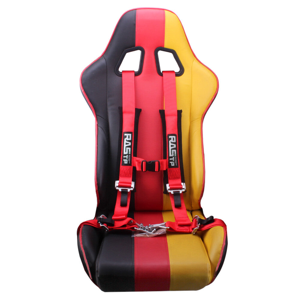 Universal 4-Point RASTP Car Auto Harness Strap Racing Sport for Seat Belt Q