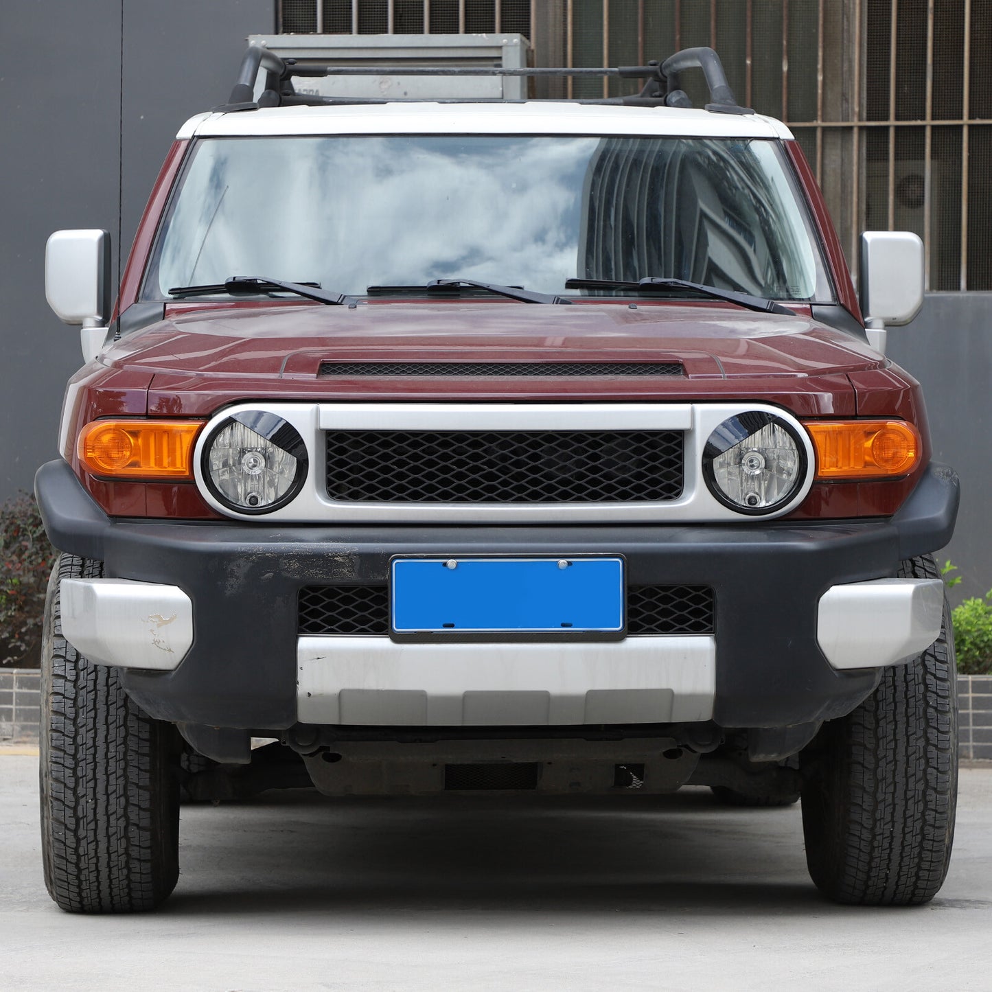 Angry Eye Style Headlight Covers for Toyota FJ Cruiser 2007-21
