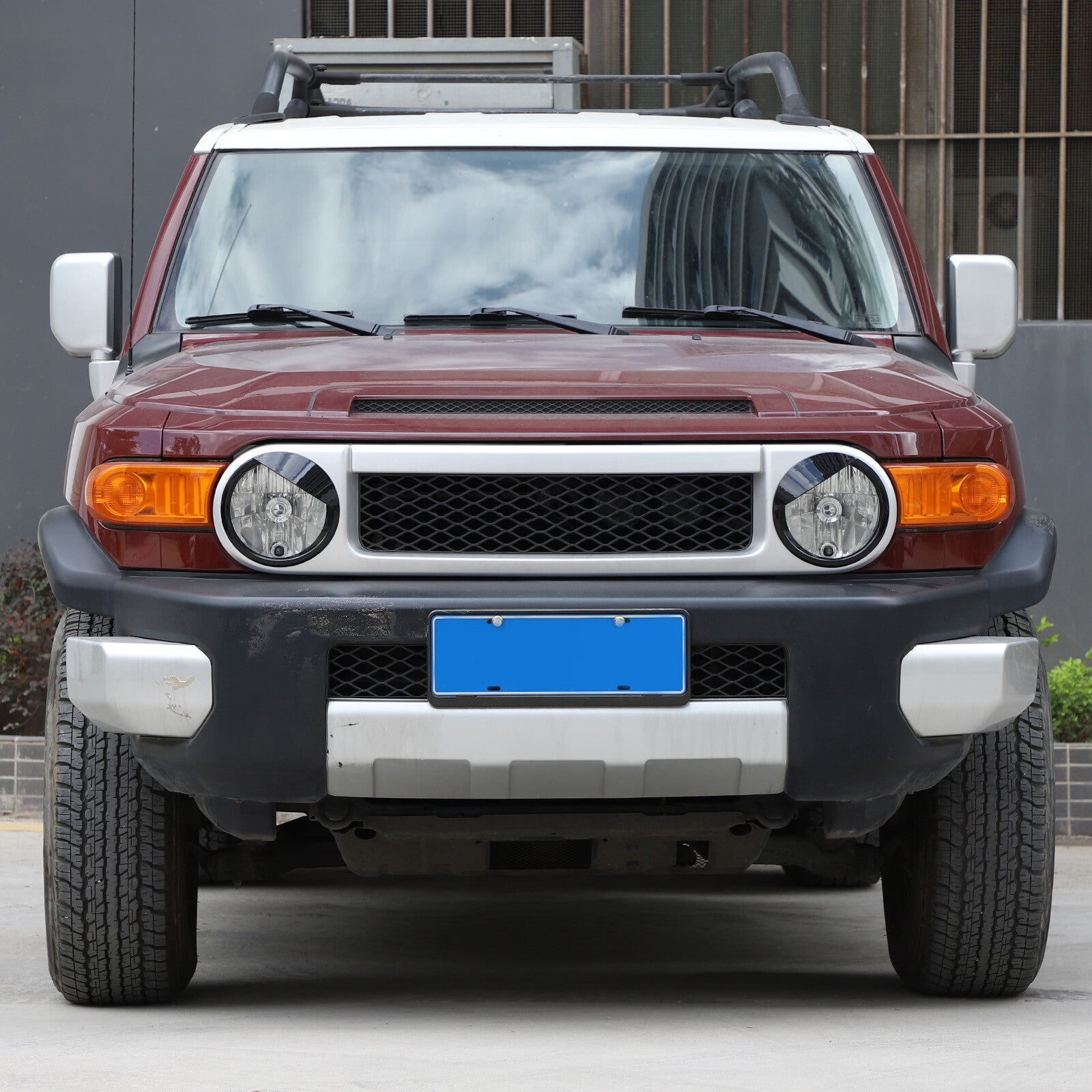 Angry Eye Style Headlight Covers for Toyota FJ Cruiser 2007-21