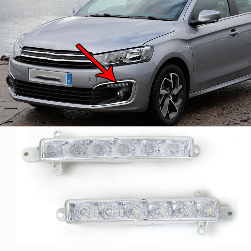 for Citroen C-Elysee Berlingo B9 C1 for Peugeot 308 2013-2020 Pair Fog Light
