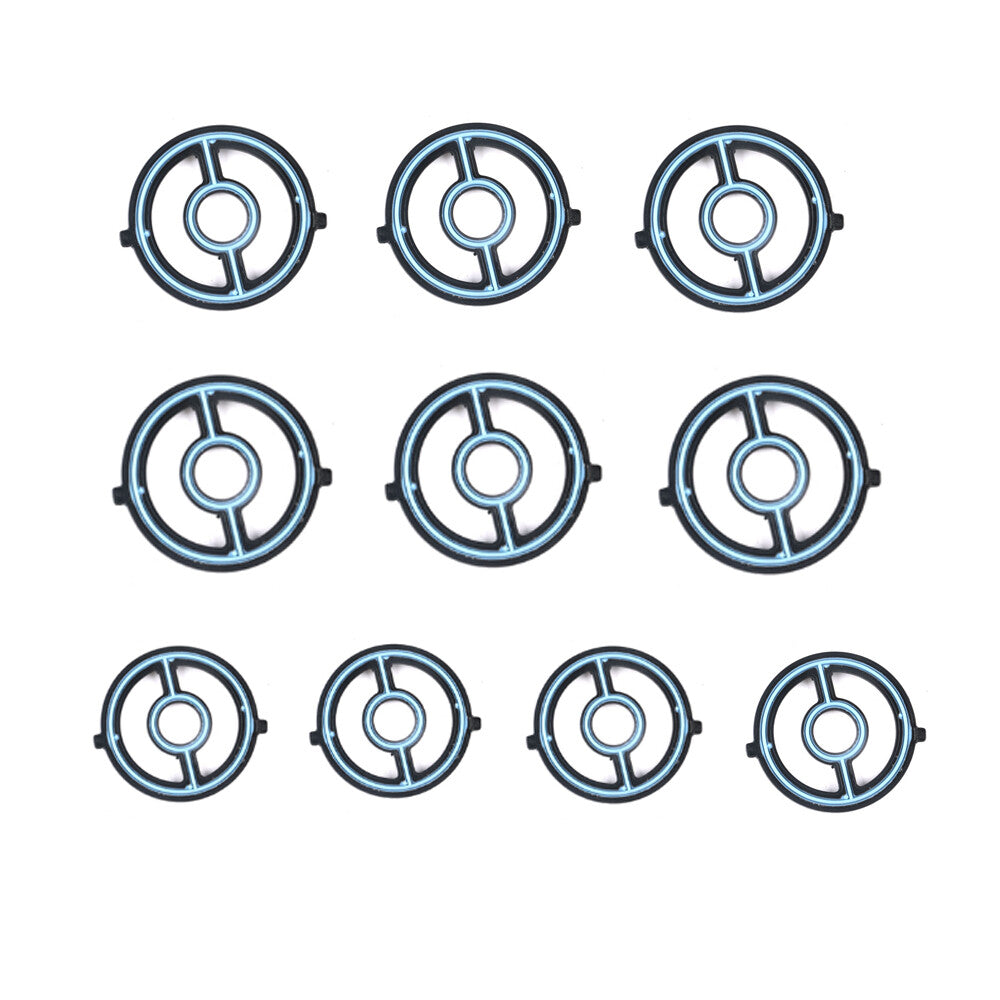 10x Oil Cooler Adapter Gasket Fit for Mazda 3 5 Speed 6 CX-7 CX-9 2.0L 2.3L 2.5L Q