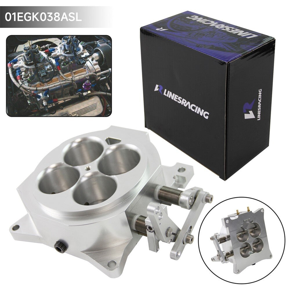 CNC Billet 1000CFM 4150 Flange Carburetor Throttle Body 1.75 Core 4 Barrel SL