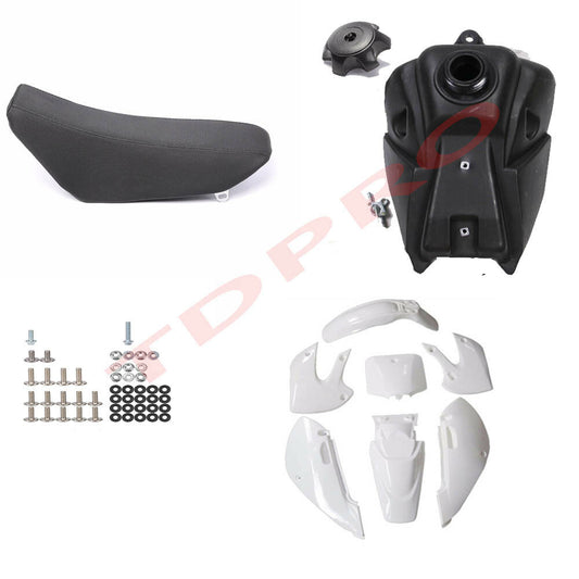 Plastic kit fuel tank for seat bolts suitable for Kawasaki KLX 110 KX65 for Suzuki RM65 DRZ110