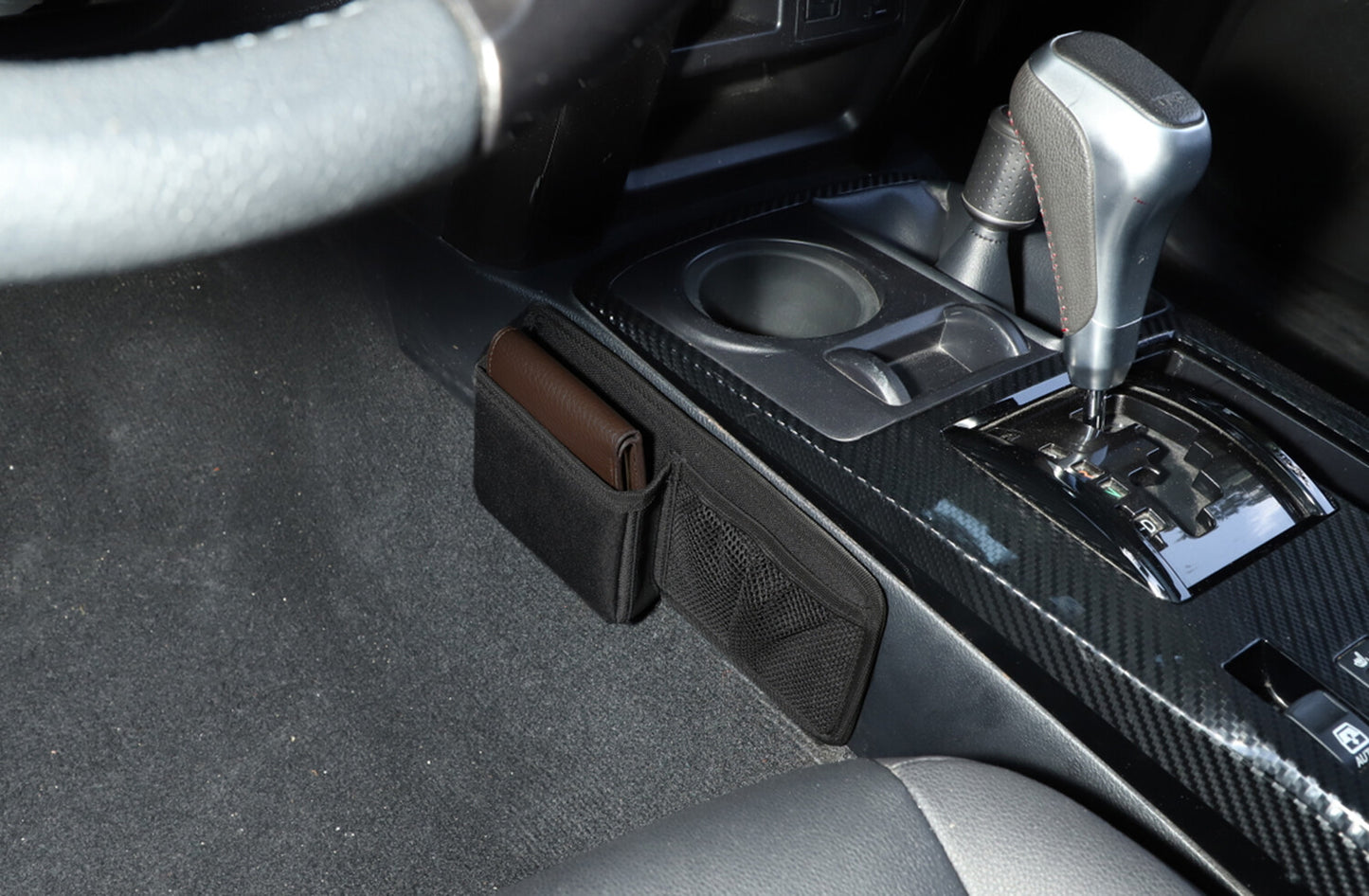 2PACK Gear Shift Organizer Tray for Toyota 4Runner 2010-2022 Ox for ford  Storage Bag