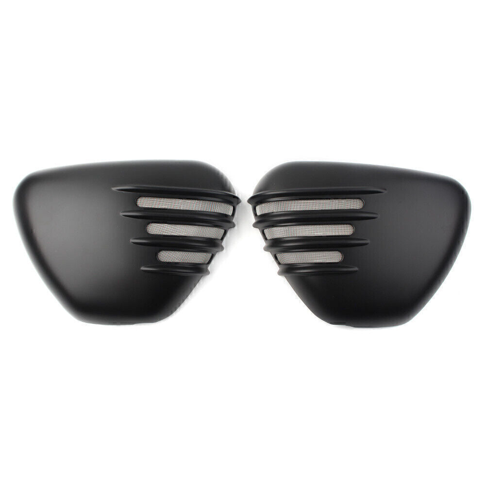 For Street Cup Twin Scrambler 2017 2018 2019 Matte Black Side Battery Cover