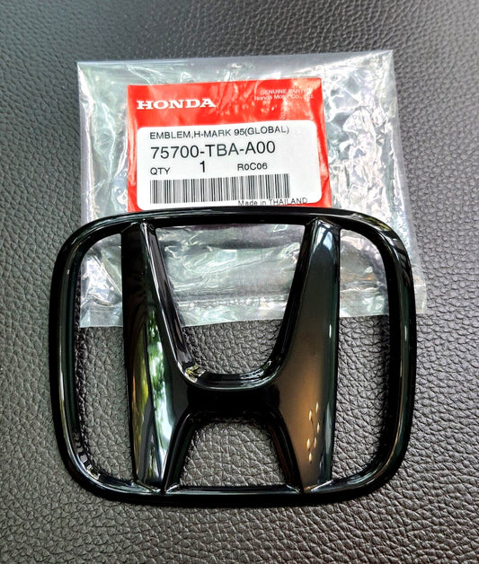 H Front grille for CIVIC FC FK Black gloss logo embroidered badge Civilian FC FK 2015-21