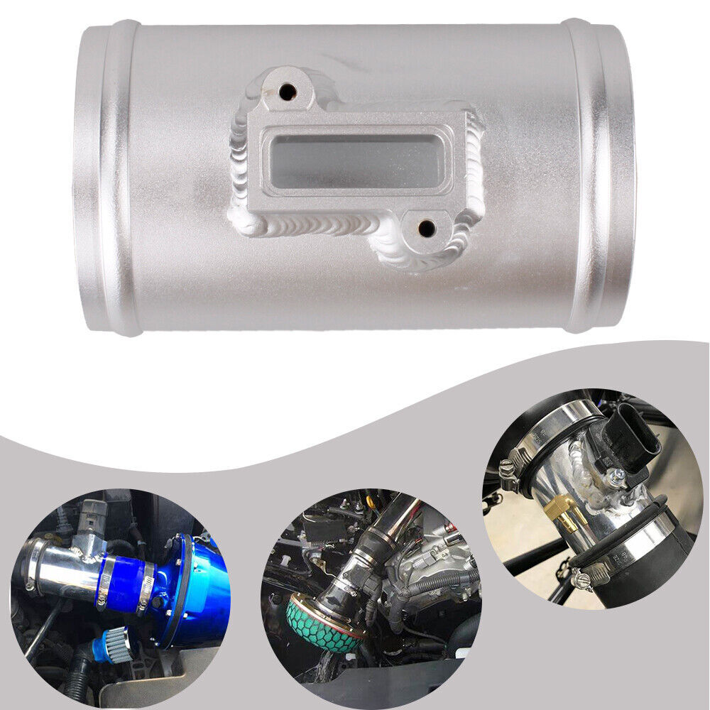 2.75 Mass Air Flow Sensor Adapter Air Intake Meter Mount for Nissan for Ford
