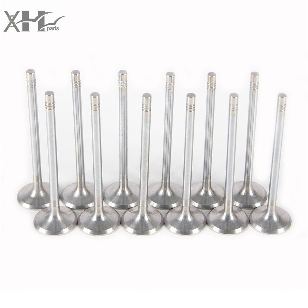 12pcs 3.5L Engine Exhaust Valve Kit Fit for Mercedes Benz C350 E350 R350 S350