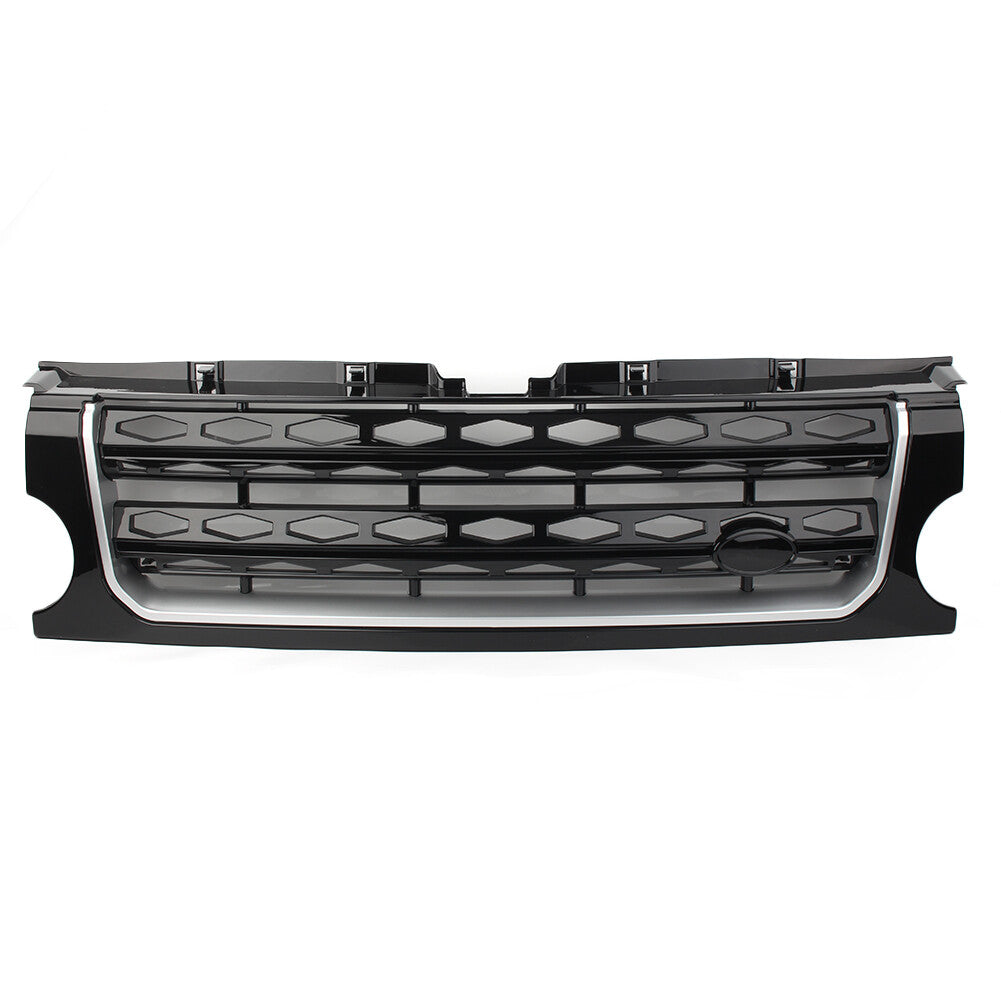 Front Grill Grille Kidney Part Hood Black for Land Rover Discovery LR3 2005-2009