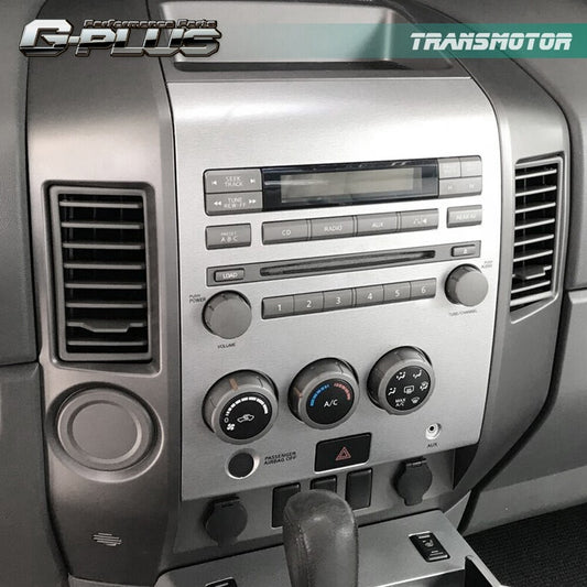 FIT FOR 04-06 TITAN ARMADA W/ SPEAKER CENTER DASH RADIO A/C VENT TRIM BEZEL v