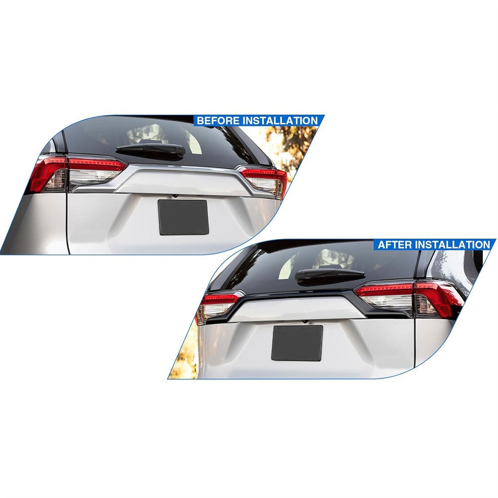 1× Rear Trunk Window Cover Molding Trim for Toyota RAV4 2019 2020 2021 2022 2023